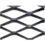 Expanded Metal  Mesh Stainless Steel 304 Bahri Matte Finish Thickness 1.4 mm Width 2.44 meter Length 5 meter | Bait Al Tatawor Company